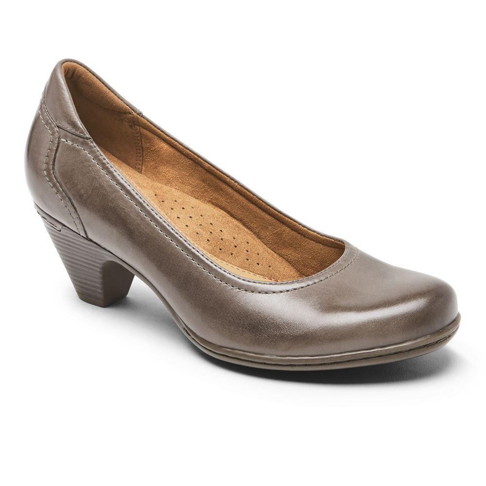 Rockport Hæler Sko Dame Grå - Cobb Hill Adaline - OUSI45370